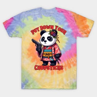 Shooting panda T-Shirt